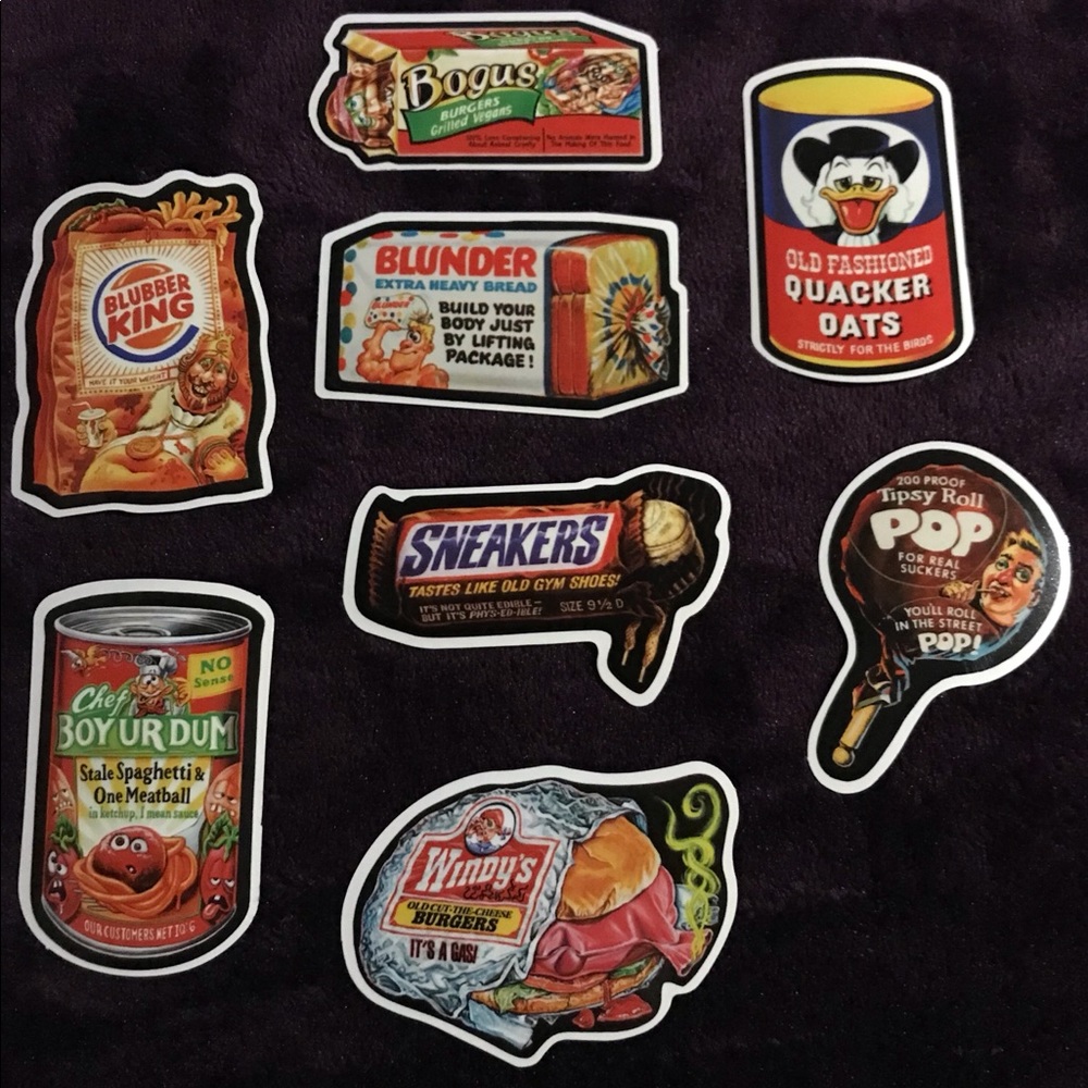 Brand Spoof Stickers